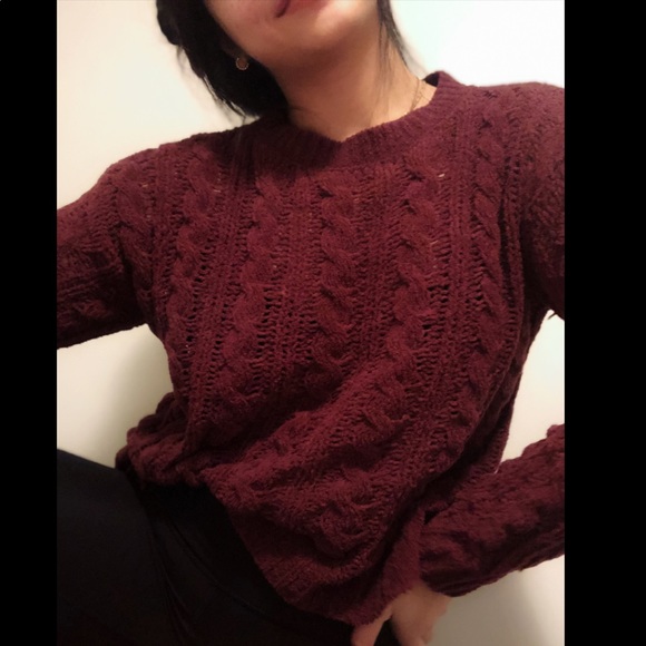 (3/$15) AEO Crewneck Knit Sweater - Picture 1 of 2
